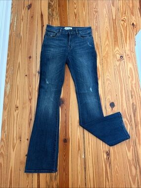 DL1961 Women's Dark Blue Flare Jeans